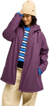 Roxy + Rain Road Polar Zip Jacket Blackberry Wine - 5