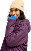 Roxy + Rain Road Polar Zip Jacket Blackberry Wine - 6