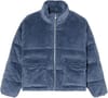 Crystal Fade Corduroy Puffer Jacket Vintage Indigo + Roxy