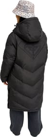 Roxy + Shadow Wave Puffa Jacket Anthracite - 4
