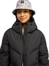 Roxy + Shadow Wave Puffa Jacket Anthracite - 8