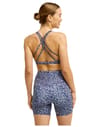 Roxy + Heart Into It Bra Printed Twilight Purple Wild N Out - 3