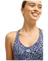 Roxy + Heart Into It Bra Printed Twilight Purple Wild N Out - 7