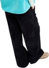 Roxy + Lekeitio Corduroy Pant Knit Anthracite - 4