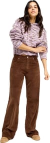 Roxy + Surf Crush Cord Pant Chestnut - 4