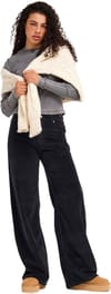 Roxy + Surf Crush Cord Pant Anthracite - 4