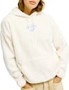 Cool Calling Polar Fleece Pullover Egret + Roxy