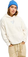 Roxy + Cool Calling Polar Fleece Pullover Egret
