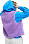 Roxy + Iconic Town Sherpa Vest Viola - 4