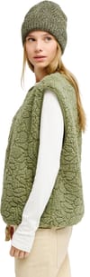 Roxy + Best Town Vest Oil Green Outline Mo - 3