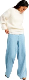 Roxy + Deep As The Ocean Stripes Cardigan Coconut Milk - 4