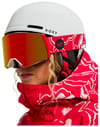 Roxy + Wildlove Goggle Floral Flurries/Clux ML Red S3 - 5