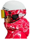 Roxy + Wildlove Goggle Floral Flurries/Clux ML Red S3 - 6