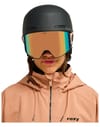 Roxy + Storm MG Women Goggle Cafe/Clux ML Rose Gold S3 - 5