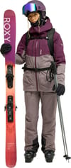 Roxy + Gore-Tex Stretch Purelines Jacket Blackberry Wine - 3