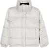 Snow Winter Rebel Jacket Silver + Roxy