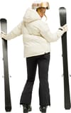 Roxy + 15K Alofted Puffy Jacket Biscotti Frosty - 5