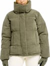 Snow Winter Rebel Cord Jacket Beetle + Roxy