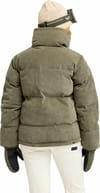 Roxy + Snow Winter Rebel Cord Jacket Beetle - 3
