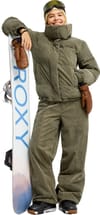 Roxy + Snow Winter Rebel Cord Jacket Beetle - 4
