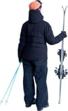Roxy + Snowyhill Puffy Jacket True Black - 6