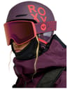 Roxy + Freebird Mips Helmet Blackberry Wine - 5