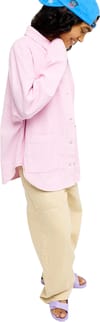 Roxy + Kick Back Washed Cord Shirt Pink Lavender - 3