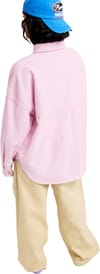 Roxy + Kick Back Washed Cord Shirt Pink Lavender - 4