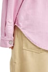 Roxy + Kick Back Washed Cord Shirt Pink Lavender - 7