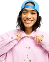 Roxy + Kick Back Washed Cord Shirt Pink Lavender - 8