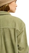 Roxy + Let It Go Cord Shirt Oil Green - 7