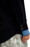 Roxy + Let It Go Cord Shirt Anthracite - 7