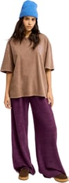 Roxy + Talloversize Washed Tee Chestnut - 4