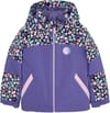 Snowy Tale Jacket True Black Frosty Friends + Roxy