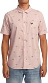 Morning Glory M Woven Top Pale Mauve + Rvca