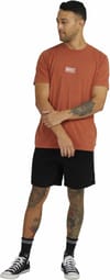 Rvca + Pretty Sharp Ss M Tees Sandlewood - 4