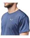 Salewa + Puez Melange Dry M S/S Tee Dark Denim Melange - 5