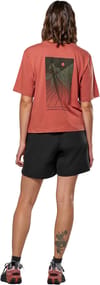 Salewa + Eagle Sunset Loose T-Shirt W Etruscan Red - 6