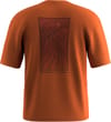 Salewa + Eagle Sunset Loose T-Shirt M Bombay Brown - 3
