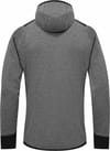 Salewa + Puez 2 Dry M L/S Hood FZ Tee Black Out Melange