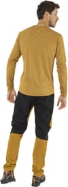 Salewa + Puez Melange Dry M L/S Tee Bombay Brown Melange - 4
