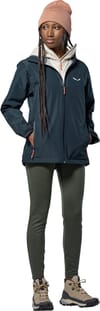 Salewa + Puez 2.5L PTX Jacket W Etruscan Red - 4