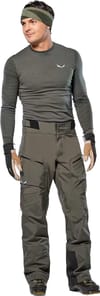 Salewa + Sella 3L PTX Pant M Black Out - 4