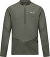 Pedroc Dry Wind Hz Tee M Faded Green + Salewa