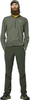 Salewa + Pedroc Dry Wind Hz Tee M Faded Green - 3