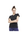 Salomon + T Shirt Cross Run SS Tee W Deep Black