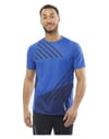 Salomon + T Shirt Sense Aero SS Tee M Nautical Blue - 3