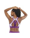 Salomon + Cross Run Bra W Sparkling Grape/Ao - 4