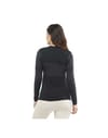 Salomon + Sntial Wool Ls Top W Deep Black