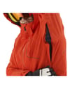 Salomon + Brilliant Jacket M Fiery Red/Night Sky/White - 5